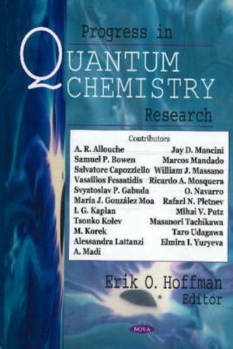 Cover image for Progress in Quantum Chemistry Research