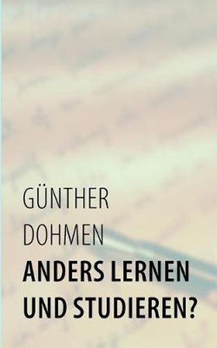 Cover image for Anders lernen und studieren?: Generationen-Gesprache