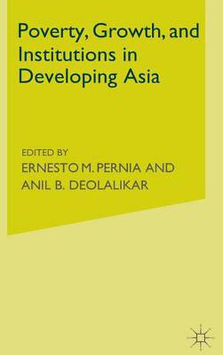 Cover image for Poverty, Growth and Institutions in Developing Asia