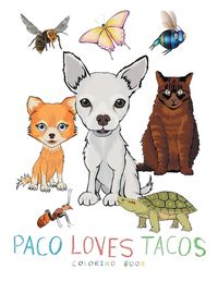 Cover image for Paco Loves Tacos Coloring Book