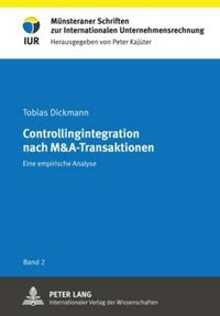 Cover image for Controllingintegration Nach M&a-Transaktionen: Eine Empirische Analyse