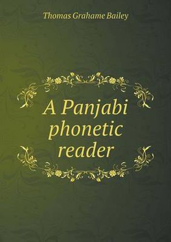 Cover image for A Panjabi phonetic reader