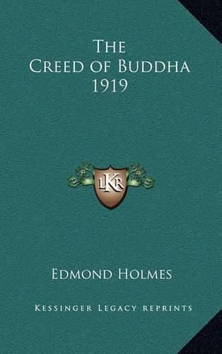 The Creed of Buddha 1919