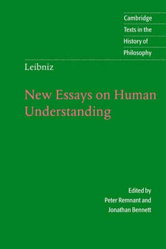 Cover image for Leibniz: New Essays on Human Understanding