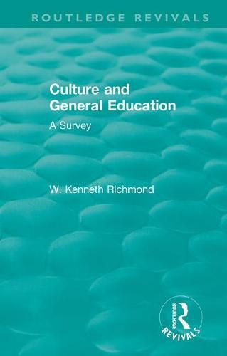 Cover image for Culture and General Education: A Survey