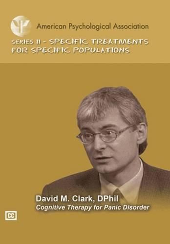 Cover image for Cognitive Therapy for Panic Disorder