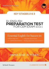 Cover image for 11+ English Preparation Tests for the Cem Exam