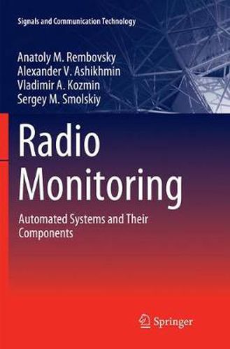 Cover image for Radio Monitoring: Automated Systems and Their Components