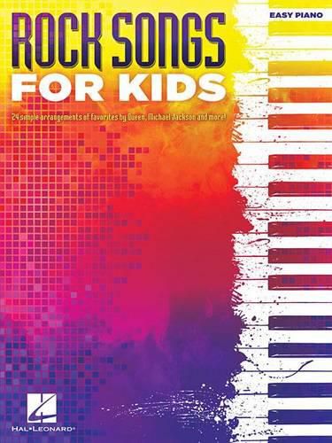 Cover image for Rock Songs for Kids: Easy Piano