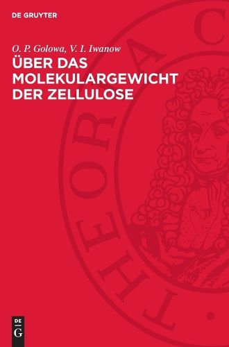 Cover image for UEber Das Molekulargewicht Der Zellulose