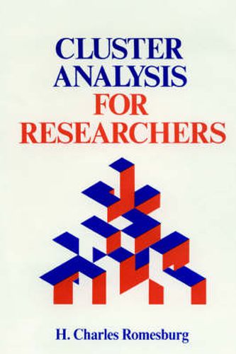 Cover image for Cluster Analysis for Researchers