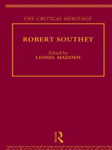 Robert Southey: The Critical Heritage