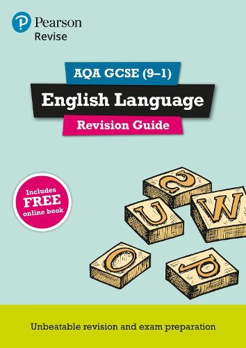 Pearson REVISE AQA GCSE (9-1) English Language Revision Guide: for home learning, 2022 and 2023 assessments and exams