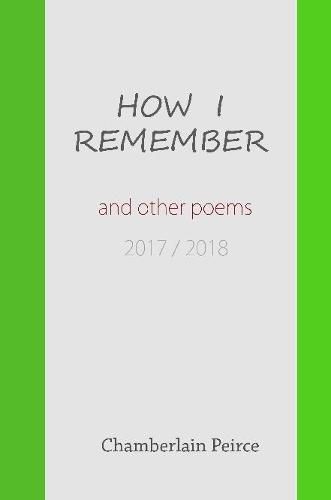 Cover image for The Day is Almost Done and Other Poems 2017 / 2018