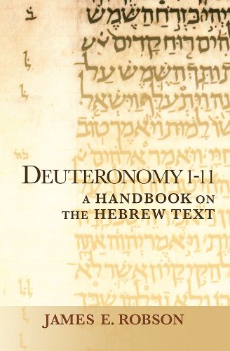 Cover image for Deuteronomy 1-11: A Handbook on the Hebrew Text
