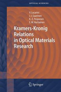 Cover image for Kramers-Kronig Relations in Optical Materials Research