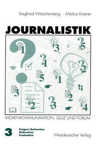 Cover image for Journalistik