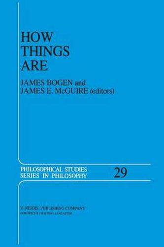 Cover image for How Things Are: Studies in Predication and the History of Philosophy and Science