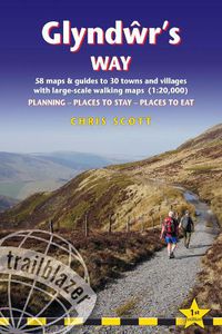 Cover image for Glyndwr's Way Trailblazer Walking Guide 10e