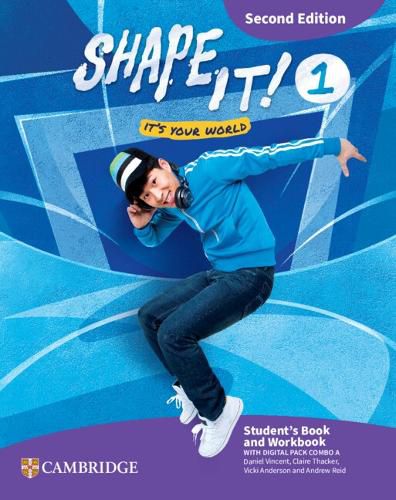 Cover image for Shape It! Level 1 Student's Book and Workbook with Digital Pack Combo A Second Edition