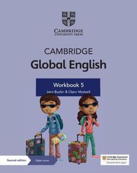 Cover image for Cambridge Global English Workbook 5 with Digital Access (1 Year): for Cambridge Primary English as a Second Language