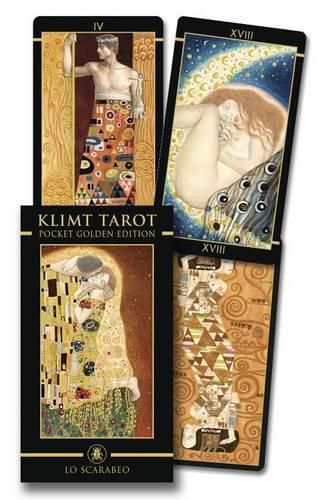 Cover image for Mini Klimt Tarot Golden Edition