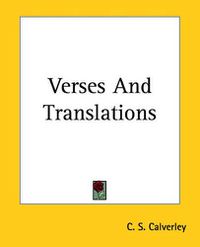 Cover image for Verses And Translations