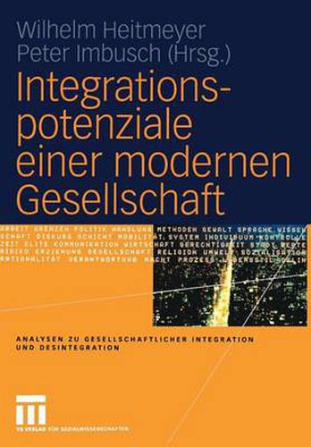 Cover image for Integrationspotenziale einer modernen Gesellschaft