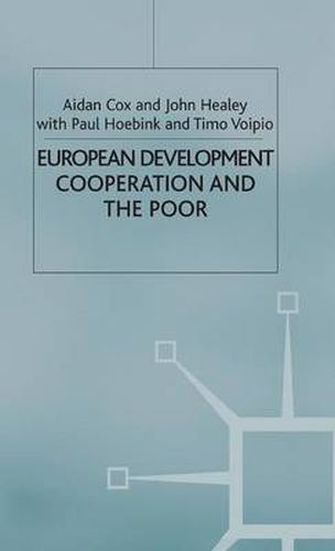 European Development Cooperation and the Poor