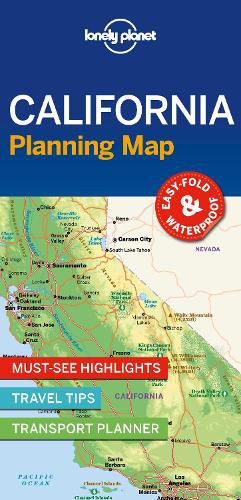 Cover image for Lonely Planet California Planning Map