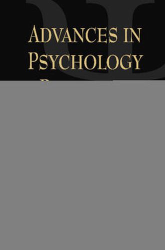 Cover image for Advances in Psychology Research: Volume 87