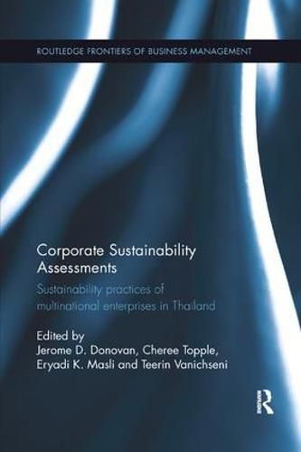 Cover image for Corporate Sustainability Assessments: Sustainability practices of multinational enterprises in Thailand