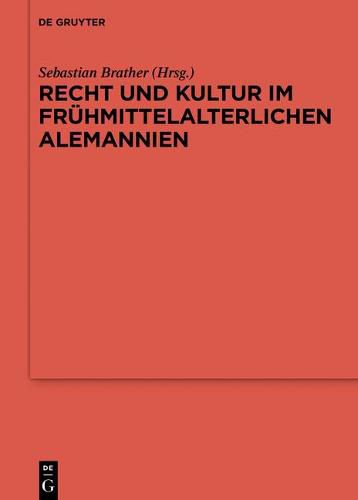 Cover image for Recht und Kultur im fruhmittelalterlichen Alemannien