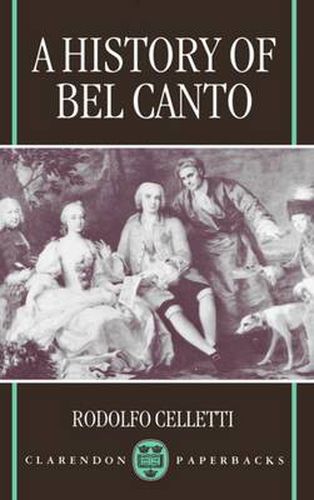 Cover image for A History of Bel Canto