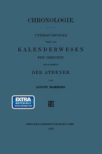 Cover image for Chronologie: Untersuchungen UEber Das Kalenderwesen Der Griechen, Insonderheit Der Athener