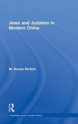 Cover image for Jews and Judaism in Modern China