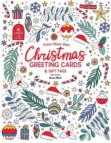Color-Your-Own Christmas Greeting Cards
