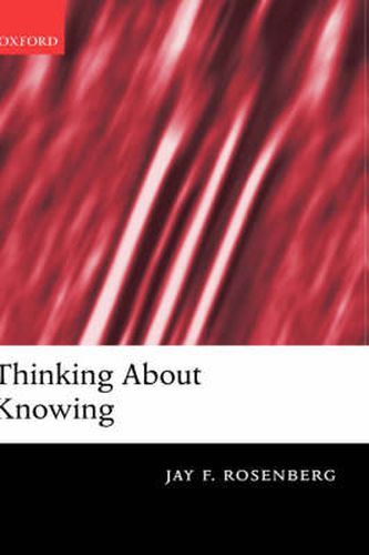 Cover image for Thinking About Knowing