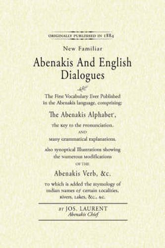 Cover image for Abenakis and English Dialogues