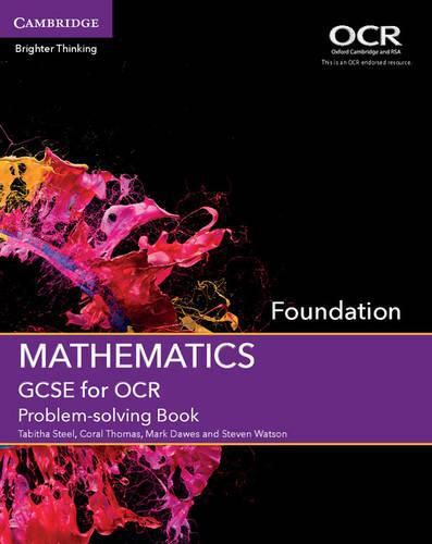 Cover image for GCSE Mathematics for OCR Foundation Problem-solving Book