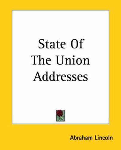 Cover image for State Of The Union Addresses