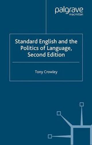 Cover image for Standard English and the Politics of Language