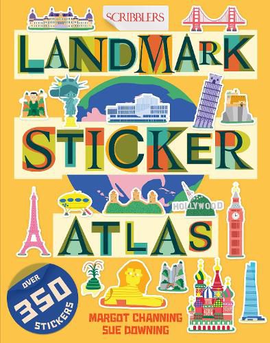 Scribblers Landmark Sticker Atlas