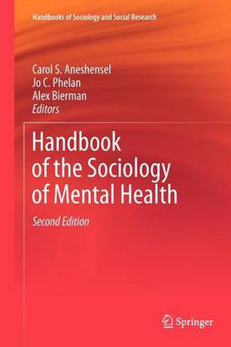 Cover image for Handbook of the Sociology of Mental Health