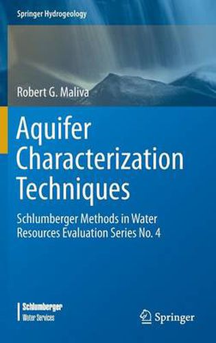 Cover image for Aquifer Characterization Techniques: Schlumberger Methods in Water Resources Evaluation Series No. 4