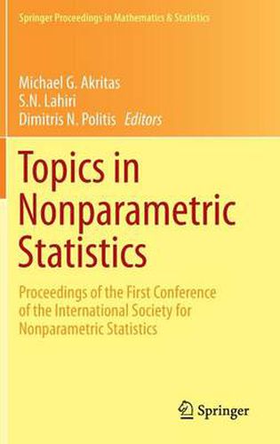 Cover image for Topics in Nonparametric Statistics: Proceedings of the First Conference of the International Society for Nonparametric Statistics