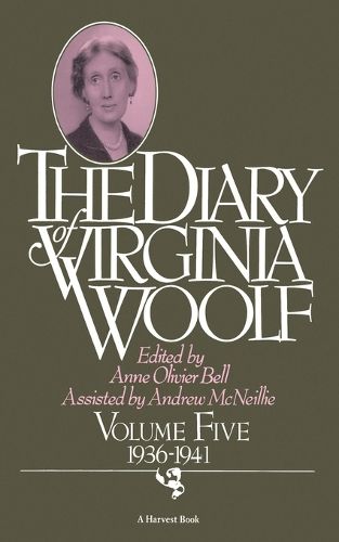 Cover image for The Diary of Virginia Woolf: Volume Five, 1936-1941