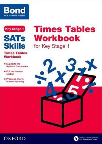 Cover image for Bond SATs Skills: Times Tables Workbook for Key Stage 1