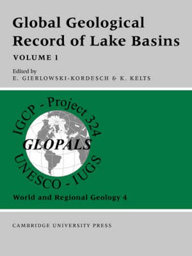 Cover image for Global Geological Record of Lake Basins: Volume 1