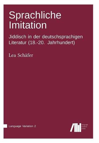 Cover image for Sprachliche Imitation